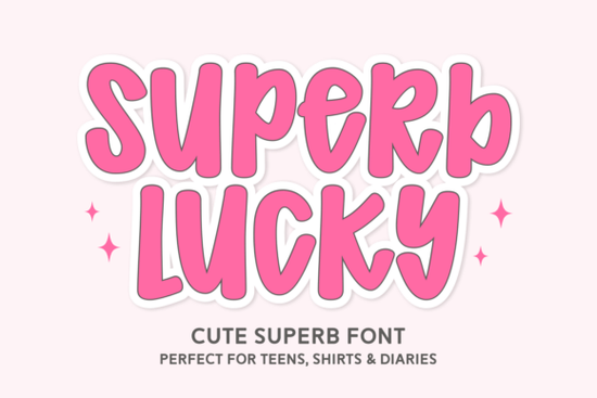 Superb Lucky Font